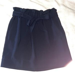 Express paperbag waist skirt
